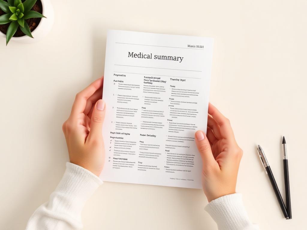 Medical report analysed by Cira